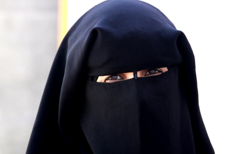 Burka Lady